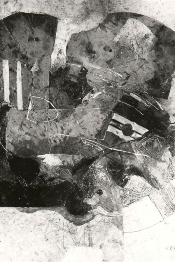 Lubomír Klimeček, Ponecka, 1988, kombinovaná technika